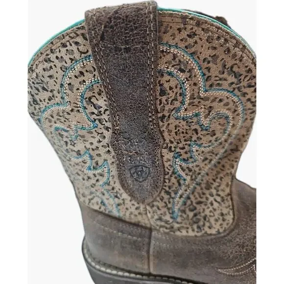 Ariat ~Woman Size 9B~ Brown Fatbaby Heritage Western Boots. - Picture 3 of 16